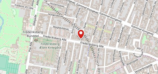 Frederiksberg Chokolade sur la carte