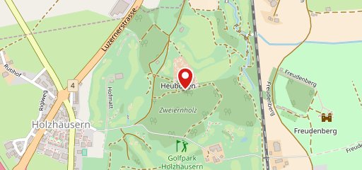 Heuboden sur la carte