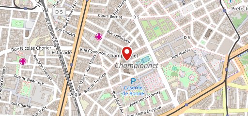 French Coffee Shop sur la carte