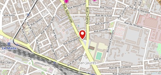 CBD Le Mans Gorilla Coffeeshop sur la carte