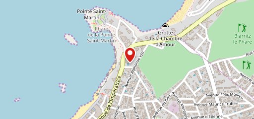 Frenchie Biarritz sur la carte