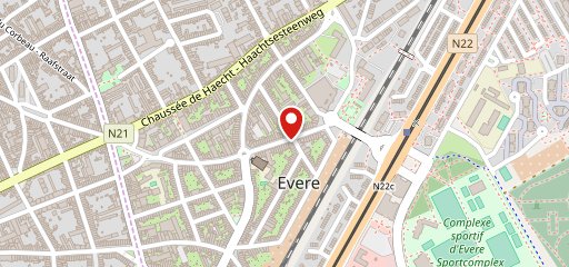 Evan's Foodbar sur la carte