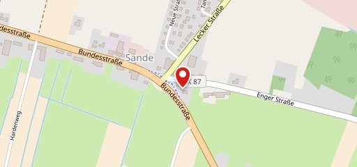 Frieseneck Sande sur la carte