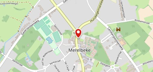 Frietshop Merelbeke sur la carte