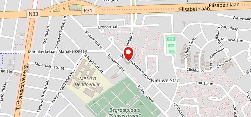 Frietstop bij willy sur la carte