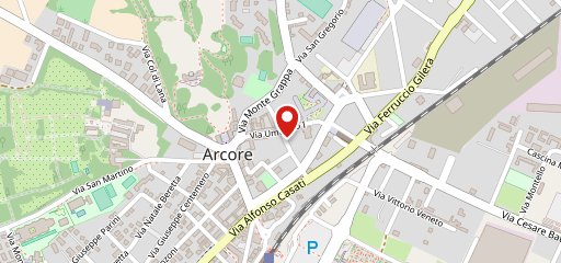 Panificio Zanotti sur la carte