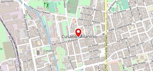 Friggiò cusano milanino sulla mappa