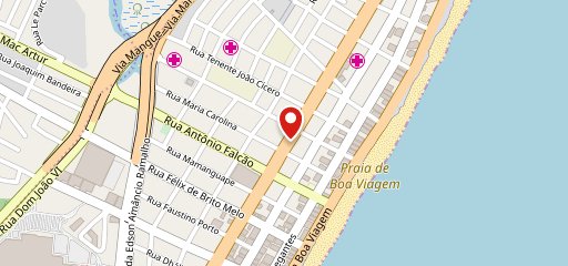 Frisabor Domingos Ferreira: Açaí, Cremes, Frutas, Toppings, Sorvete, Picolé, Sorveteria, Delivery em Recife PE no mapa