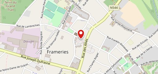 Friterie Alex sur la carte