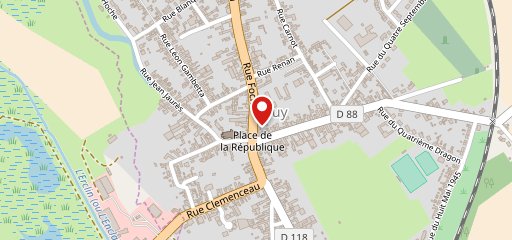 friterie d iwuy sur la carte