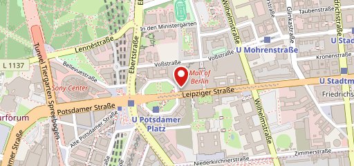 Frittenwerk Mall of Berlin sur la carte