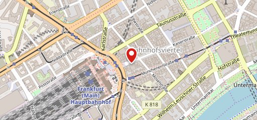 Frittenwerk Frankfurt sur la carte