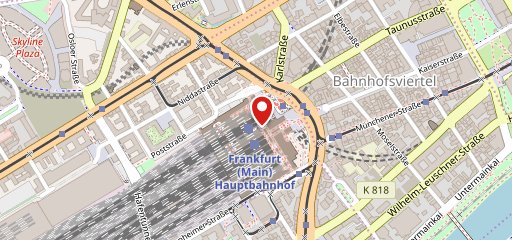 Frittenwerk Frankfurt Hbf sur la carte