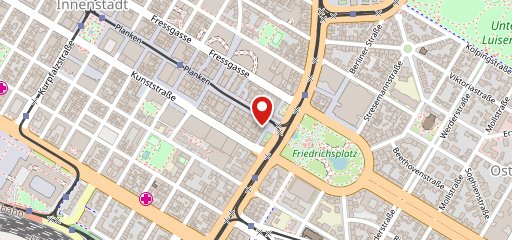 Frittenwerk Mannheim sur la carte