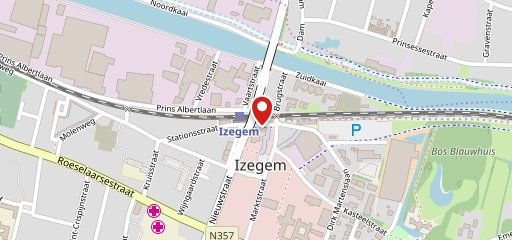 Frituur De Statie Izegem sur la carte