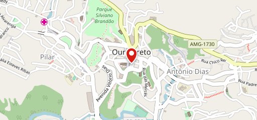 Frutos de Goiás no mapa