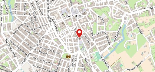 Fuori giri pizzeria napoletana Casarano sulla mappa