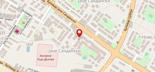 Jovče sur la carte