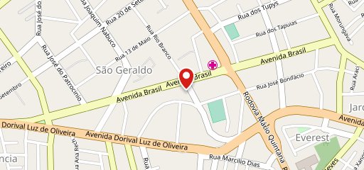 Gab's Lanches no mapa