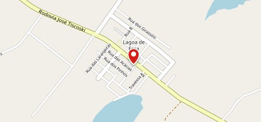 Da Lagoa Pizzas e Lanches no mapa