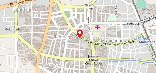 Gajanand Pauva House Maninagar on map