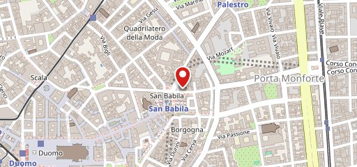 Galbusera Tre Marie Bistrot - Caffetteria - Store San Babila sulla mappa