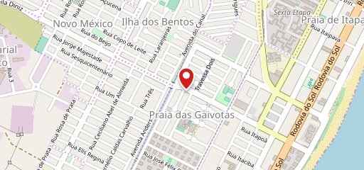 Galetão Paulista no mapa