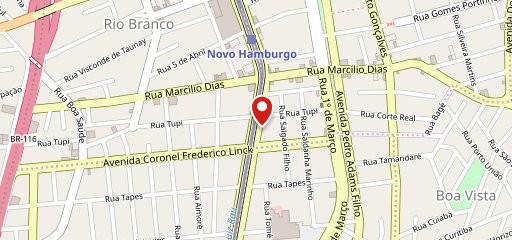 Don Vicente Pizzaria Novo Hamburgo no mapa