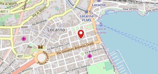 Galleria del Gusto - Via della Pace 1/C Locarno - CH sulla mappa