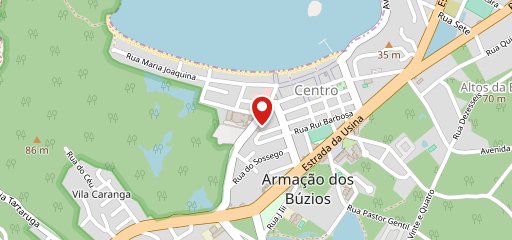 Galpão Pizzaria no mapa