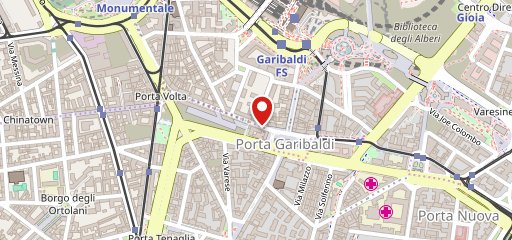 Osteria del Gambero Rosso sulla mappa