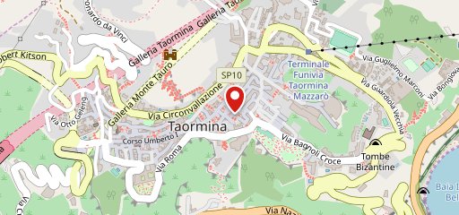 Gambero Rosso Taormina dal 1949 sur la carte