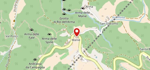 Trattoria Gambero Verde sulla mappa