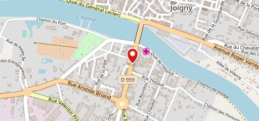 Gambetta food sur la carte