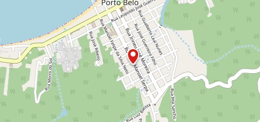 Garagem da Pizza Porto Belo SC no mapa