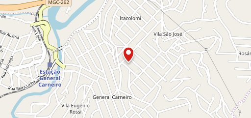 Garagem parada obrigatória no mapa