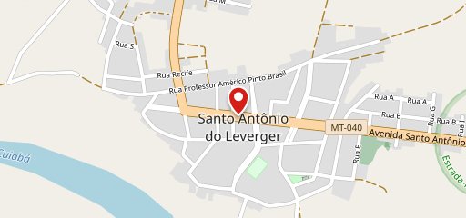 Garagem Pizza-Burger no mapa