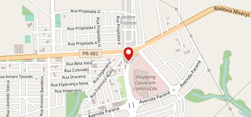 O Trevo Restaurante e Choperia no mapa