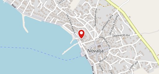 Gardenia Restaurant Novalja sulla mappa