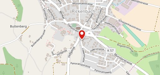 Gasthaus zum Löwen sulla mappa