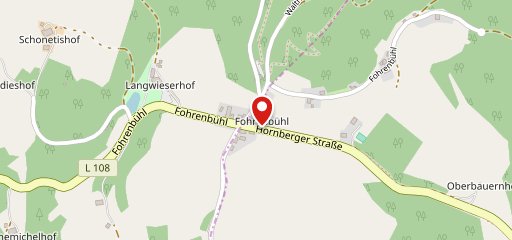 Gasthof Adler Fohrenbühl sur la carte