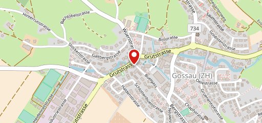 Gasthof Leue Gossau sur la carte