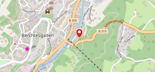 Wirtshaus zur Schießstätte Berchtesgaden sur la carte