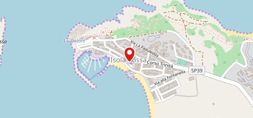 Gastronomia Isola Rossa sulla mappa