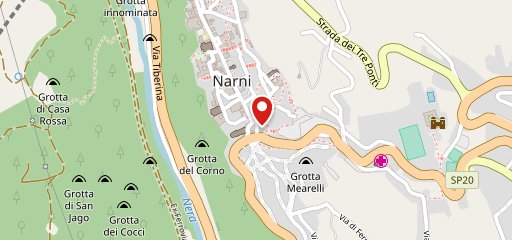 Terra & Arte Narni - I Taglieri e i Panini di Cesare sulla mappa