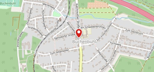 Gaststätte SAALBAU - BUCHENBÜHL sur la carte