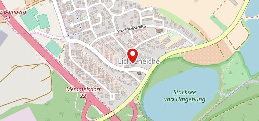 Gaststätte "Zur lichten Eiche" sur la carte