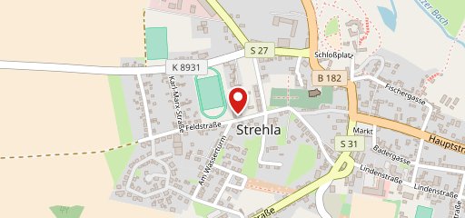 Gaststätte des SV Strehla e.V. sur la carte