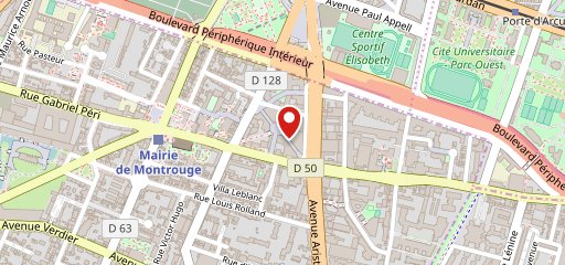 Gaultier Montrouge sur la carte