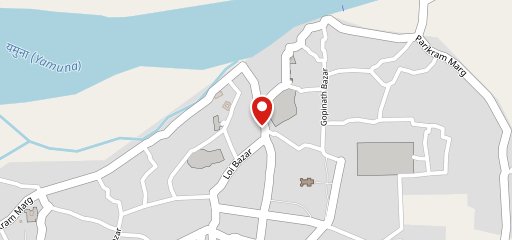 Gaushala Lassi Shop, Nidhivan on map